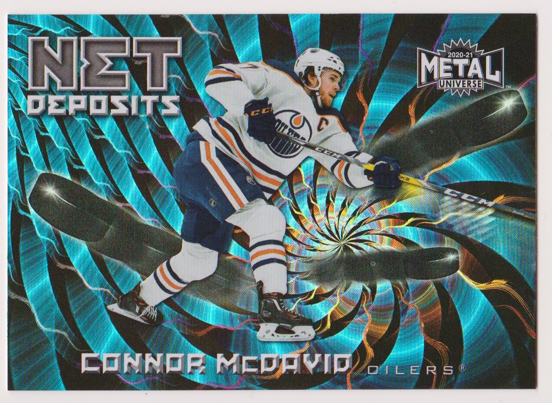 (image for) 2020-21 Metal Universe Net Deposits #ND19 Connor McDavid